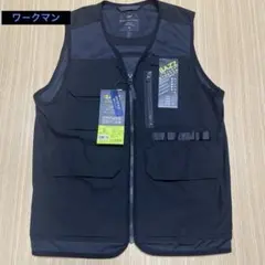 【新品タグ付】ワークマン　ソロテックス(R)使用 バズライトストレッチベスト　M