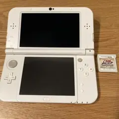 【美品】ニンテンドー3DS LL パールホワイト＋ゼルダソフトセット