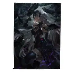 FGO ウェディングジャンヌ・オルタ　タペストリー FGO」ジャンヌオルタたちが京都らしい和風の掛軸風タペストリー