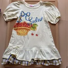 シャーリーテンプル　ワンピース　120 フリル　夏