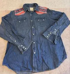 Gap デニムシャツ L サイズ　ウエスタン　古着