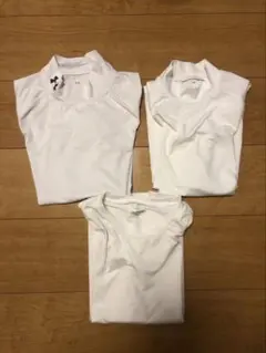 アンダーシャツ 3点セット 白 ホワイト 160
