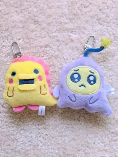 たまごっち ミニミニChibiぬいぐるみマスコット 2種セットのサムネイル