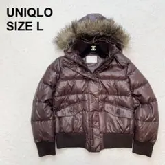 OLD UNIQLO Y2K 00s ダウンジャケット 短丈 光沢（9929）のサムネイル