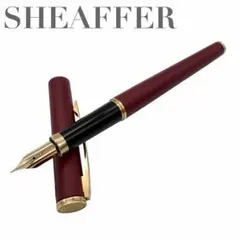 SHEAFFER シェーファー 万年筆 8.551 ボルドー ゴールド インク無のサムネイル