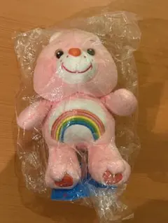 ピンクのケアベア レインボー／ぬいぐるみ Care Bears