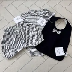 新品タグ付き birthday party ベビー服 3点セットのサムネイル