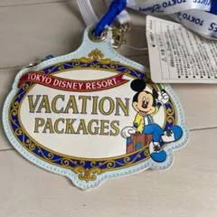新品　東京ディズニーリゾート バケーションパッケージ ストラップ