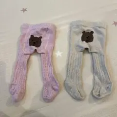 GAPクマのベビータイツ 2点セット