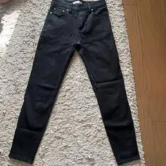 MOUSSY マウジー ブラック スキニーデニム 24