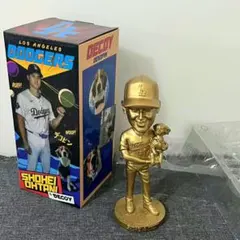金色　大谷翔平　デコピン　バブルヘッド　来場者限定　スタジアム配布　ドジャース