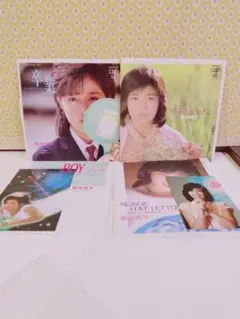 岡田有希子のLP1枚とEP2枚まとめ売りです。ろの2 - メルカリ