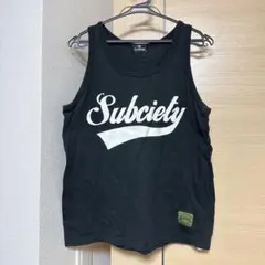 【美品】Subciety タンクトップ M 黒