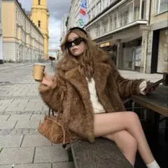 Zeil Fur Coat the toe 公式で購入 ファーコート - メルカリ