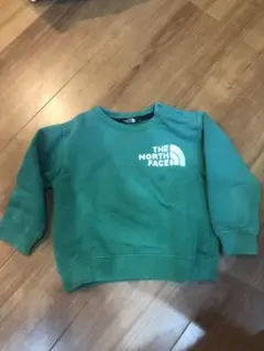 THE NORTH FACE 緑色トレーナー 90cm