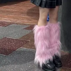 ファーソックス ピンク ルーズソックス jk