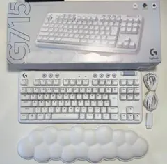 ほぼ新品LogicoolG713キーボード+CableMod高級コイルコード付き - メルカリ