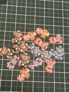 ダッフィーフレンズ ネイルパーツ 15個 高品質