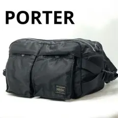 ポーター PORTER タンカー ボディバッグ ショルダーバッグ 黒 ブラック