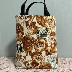 可愛い 犬柄 バッグ dog ポシェットにも〜