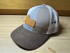 WOOLRICH ウールリッチ チェック レザー キャップ バッファローチェックのサムネイル