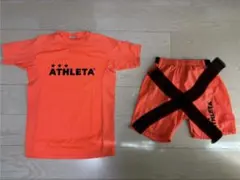 【シャツのみ】ATHLETA オレンジ シャツ160