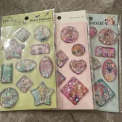 【正規品】セリア　ディズニー　ウォーターシール　セット売り
