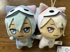 アイナナ　太鼓の達人　きらどるぬいぐるみ　ドンぬい 四葉環 棗巳波 2点セット