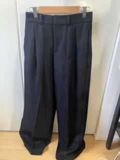 【GU】 黒 スラックス Sサイズ