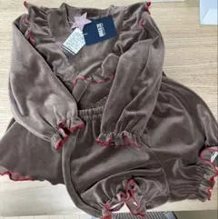 新品　BREEZE 2セット ブラウン　ベロア素材