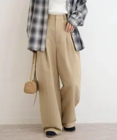 JOURNAL STANDARD relume2タックワイドパンツ ベージュ38