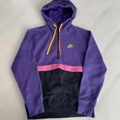 ナイキ　パーカー　Nike フード付きパーカー 紫/黒/ピンク