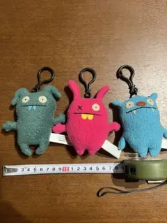 Uglydoll キーホルダー 3点セット