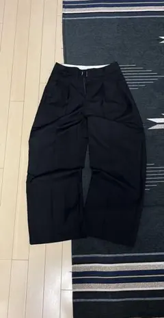 00s archive wide slacks buggy mode ツータックのサムネイル
