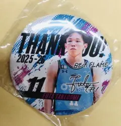 佐賀バルーナーズ　#11 武富楓太選手　缶バッジのサムネイル