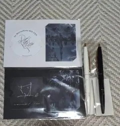 松島聡 コ。展 ボールペンステッカー 白黒セット