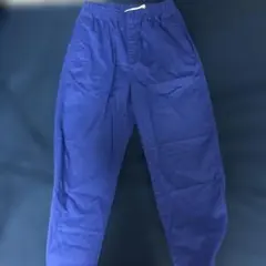 青 Mサイズ イージーパンツ