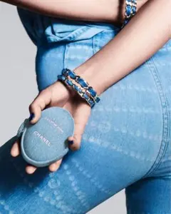 CHANEL シャネル ラクレームマンデニムポーチ　デニムケースのみ CHANEL シャネル ラ クレームマン デニム ポーチのみ - メルカリ
