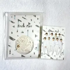 SnowMan フレークシール メモ帳