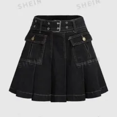 SHEIN ROMWE デニムスカート