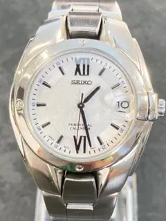 電池交換済】 SEIKO パーペチュアルカレンダー 8F32-0130 - メルカリ