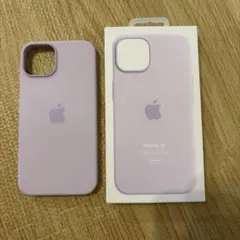 【純正】【MagSafe対応】iPhone 14用 シリコンケース（パープル）