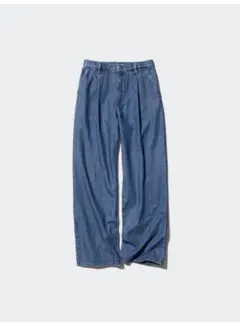 UNIQLO ドレープデニムタックパンツ　3XL