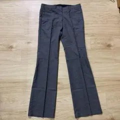 LAPIS LUCE PER BEAMS グレーストライプ　ウールパンツのサムネイル