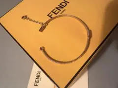 FENDI フェンディ バゲット ブレスレット メタル ローズゴールドのサムネイル