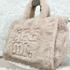 専用シーミーバイナイスクラップ ファートートバッグ アンミール エブリン ピンク