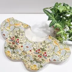 りんぼ　モクモクスタイ　つけ襟　ハンドメイド　トワルドジュイ つけ襟 スタイ モクモク型 ハンドメイド トワルドジュイ柄 - メルカリ