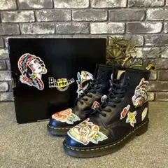 ドクターマーチン 8ホール クリスランバート コラボ ステッチ UK9