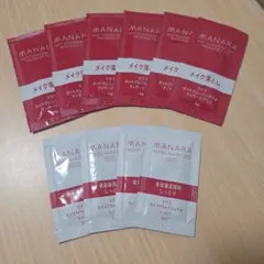 マナラ ホットクレンジングゲル 6包　モイストウォッシュゲル 4包