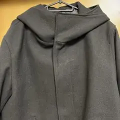 UNIQLO メンズL ブラック フーデッドコート